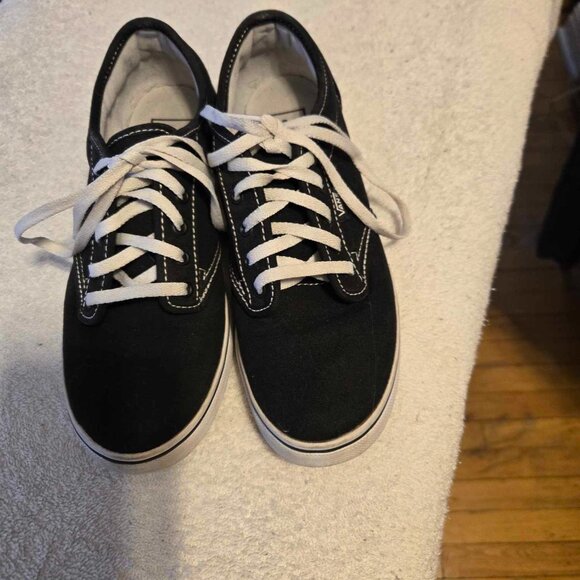 Vans Era shoe sneaker women size 6 US excellent condition black canvas - Picture 6 of 7